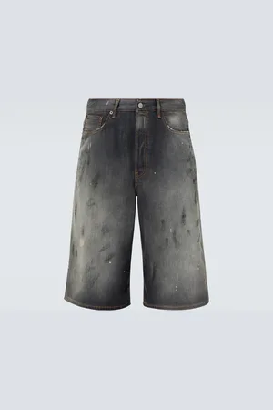 Acne Studios Distressed denim shorts