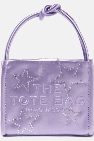 Marc Jacobs Star Mini embellished satin tote bag