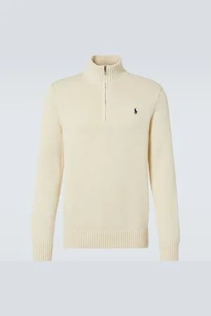 Ralph Lauren Cotton half-zip sweater