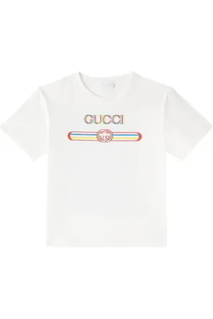 Gucci Printed cotton jersey T-shirt