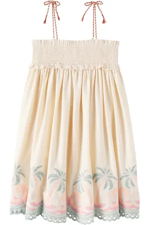 ZIMMERMANN Tallow embroidered cotton dress