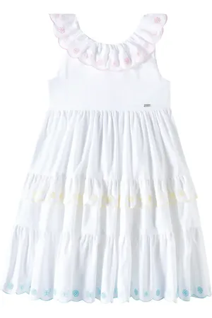 PATACHOU Liberty ruffled cotton dress