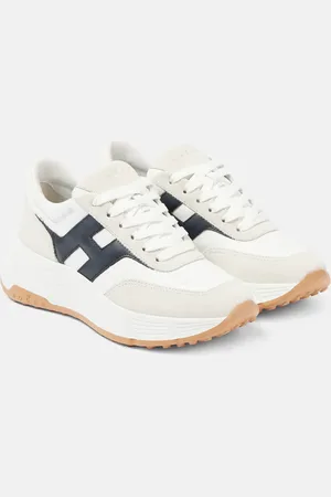 Hogan Hi-Fi suede and leather sneakers