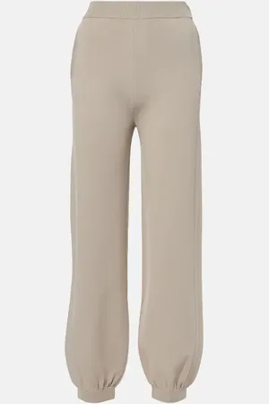 Max Mara Tirreno crÃªpe wide-leg pants