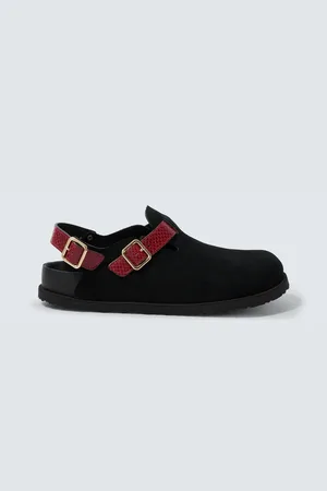 Birkenstock Tokio Cazador suede clogs