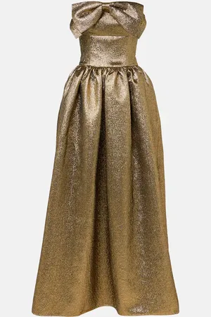 Self-Portrait LamÃ© jacquard gown