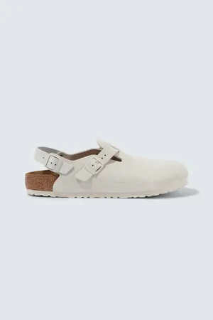 Birkenstock Tokio suede slingback clogs