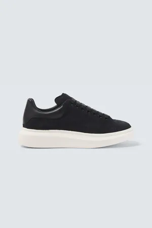 Alexander McQueen Oversized suede sneakers