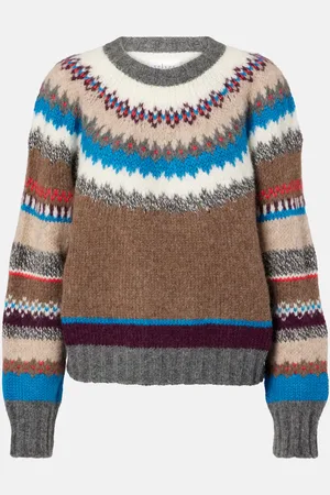 Velvet Kella Fair Isle alpaca-blend sweater