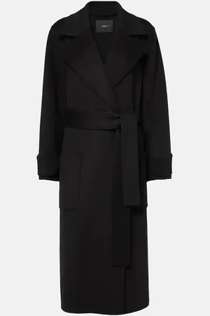 Joseph Arline wool and cashmere wrap coat