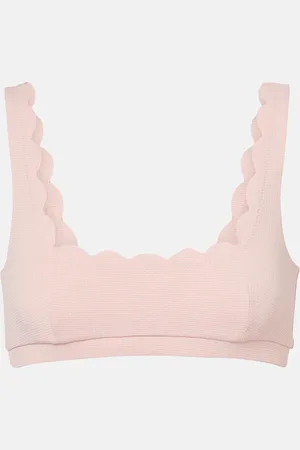 Marysia Mini Palm Springs scalloped bikini top