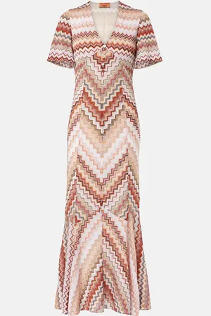 Missoni Zigzag lamÃ© maxi dress