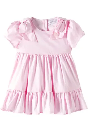 MONNALISA Baby cotton poplin dress