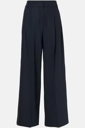 Max Mara Nichols virgin wool wide-leg pants