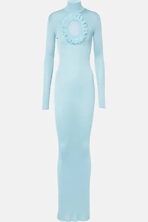 Self-Portrait X Christopher Kane cutout knitted maxi dress