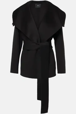 Joseph Adrienne wool and cashmere wrap coat