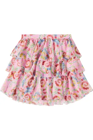VERSACE Floral skirt