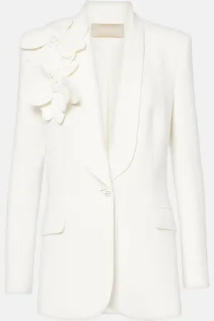 Elie saab Floral-appliquÃ© blazer