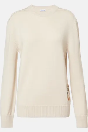 Burberry EKD Check wool sweater