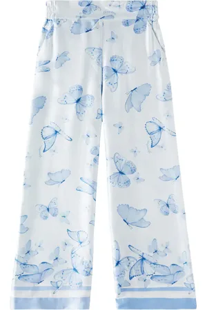 MONNALISA Printed palazzo pants