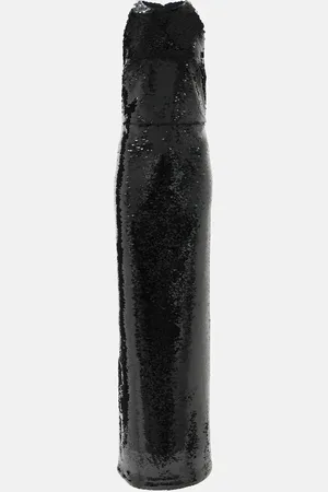 Safiyaa Santina sequined gown