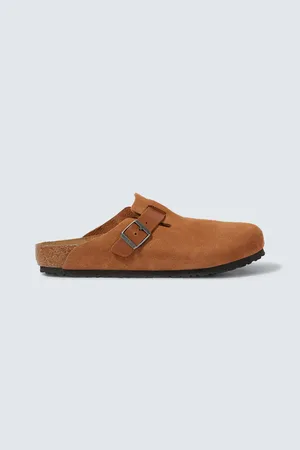 Birkenstock Boston suede clogs