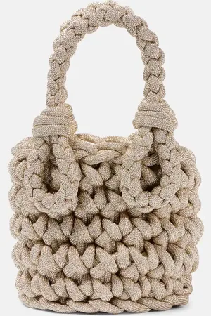 JOHANNA ORTIZ Mini woven bucket bag