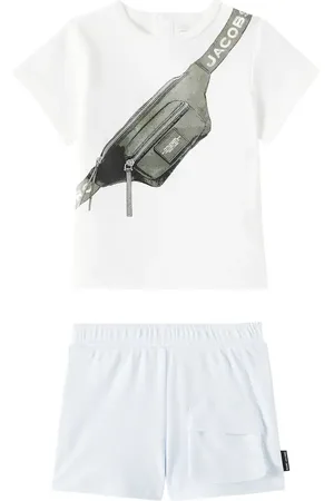 Marc Jacobs Baby cotton T-shirt and shorts set