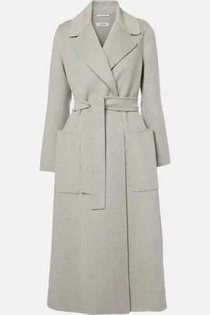 Max Mara Paolore virgin wool wrap coat