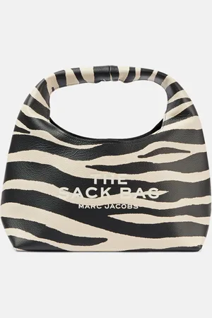 Marc Jacobs The Sack zebra-print leather shoulder bag