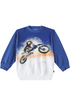 Molo Monti printed cotton jersey sweatshirt
