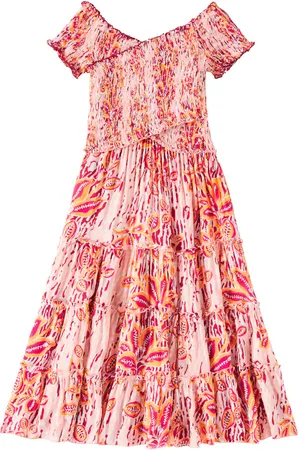 POUPETTE ST BARTH Soledad shirred dress