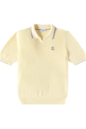 Brunello Cucinelli Cotton polo sweater
