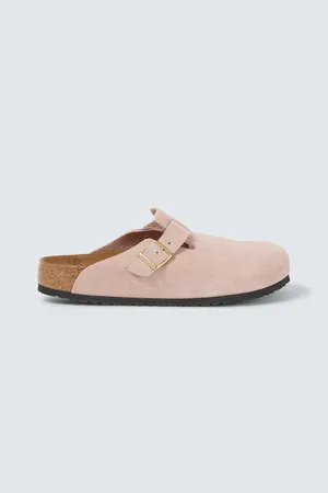 Birkenstock Boston Leve suede clogs