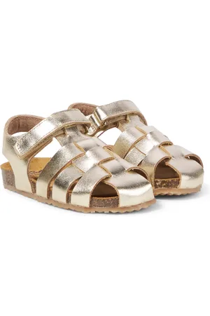 PèPè PÃ¨PÃ¨ Metallic leather sandals