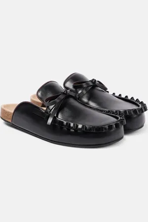 J.W.Anderson Ruffled leather loafers