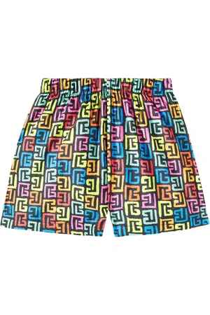 Balmain Printed swim trunks