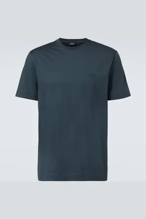 Ermenegildo Zegna Logo cotton T-shirt