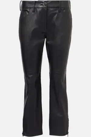 MAGDA BUTRYM Low-rise leather capris
