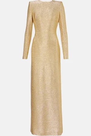 Oscar de la Renta LamÃ© gown