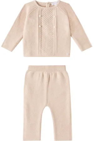 Tartine Et Chocolat Baby cotton sweater and pants set