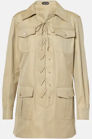 Tom Ford Safari cotton and silk T-shirt
