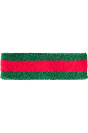Gucci Web Stripe cotton-blend terry headband