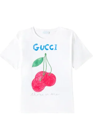 Gucci Printed cotton T-shirt