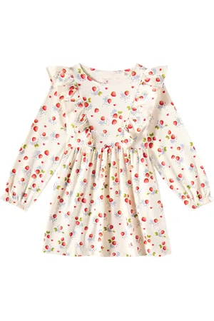 Konges Sløjd Konges SlÃ¸jd Ruffled printed cotton-blend jersey dress
