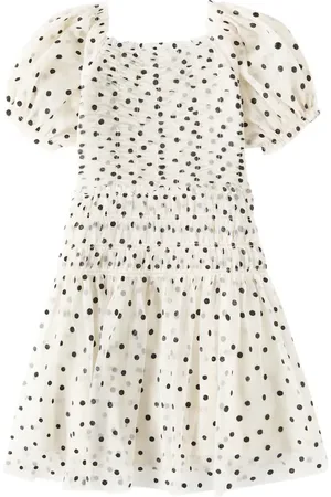 Konges Sløjd Konges SlÃ¸jd Charlene polka-dot tulle dress