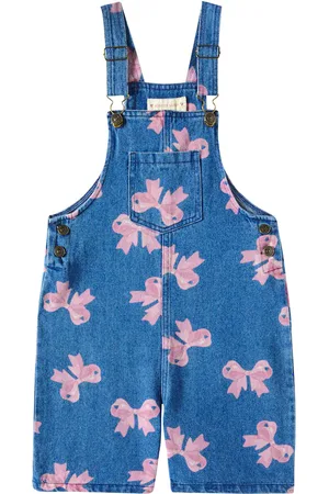 Konges Sløjd Konges SlÃ¸jd Magot printed denim overalls