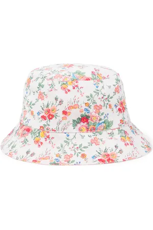 Louise Misha Lajik floral cotton voile bucket hat