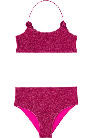 Oseree OsÃ©ree Kids LumiÃ¨re lamÃ© bikini