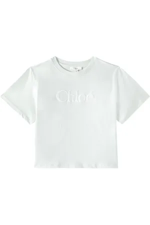 Chloé ChloÃ© Kids Logo cotton jersey T-shirt